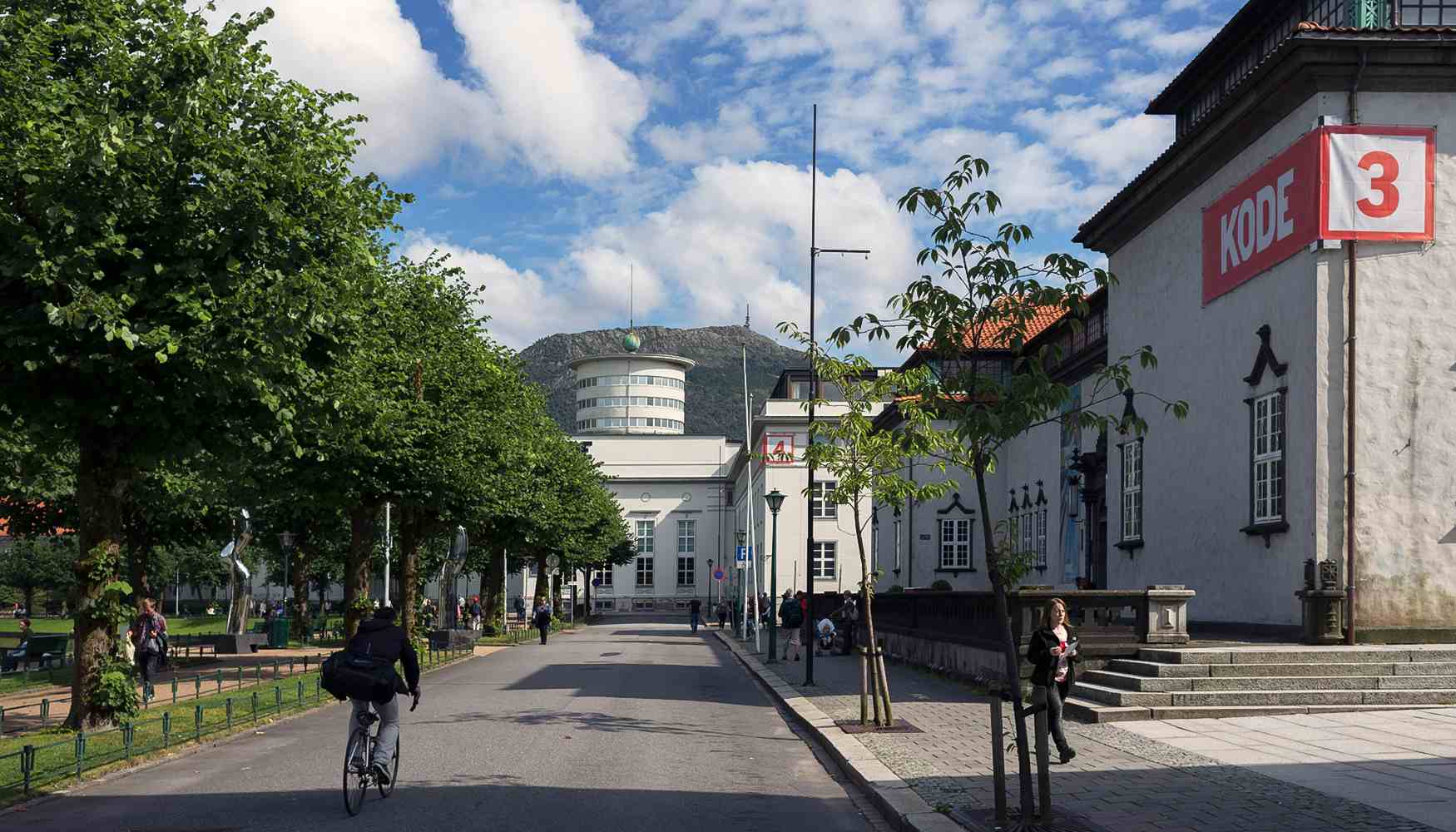 Kodes kunstmuseer befinner seg midt i Bergen sentrum.