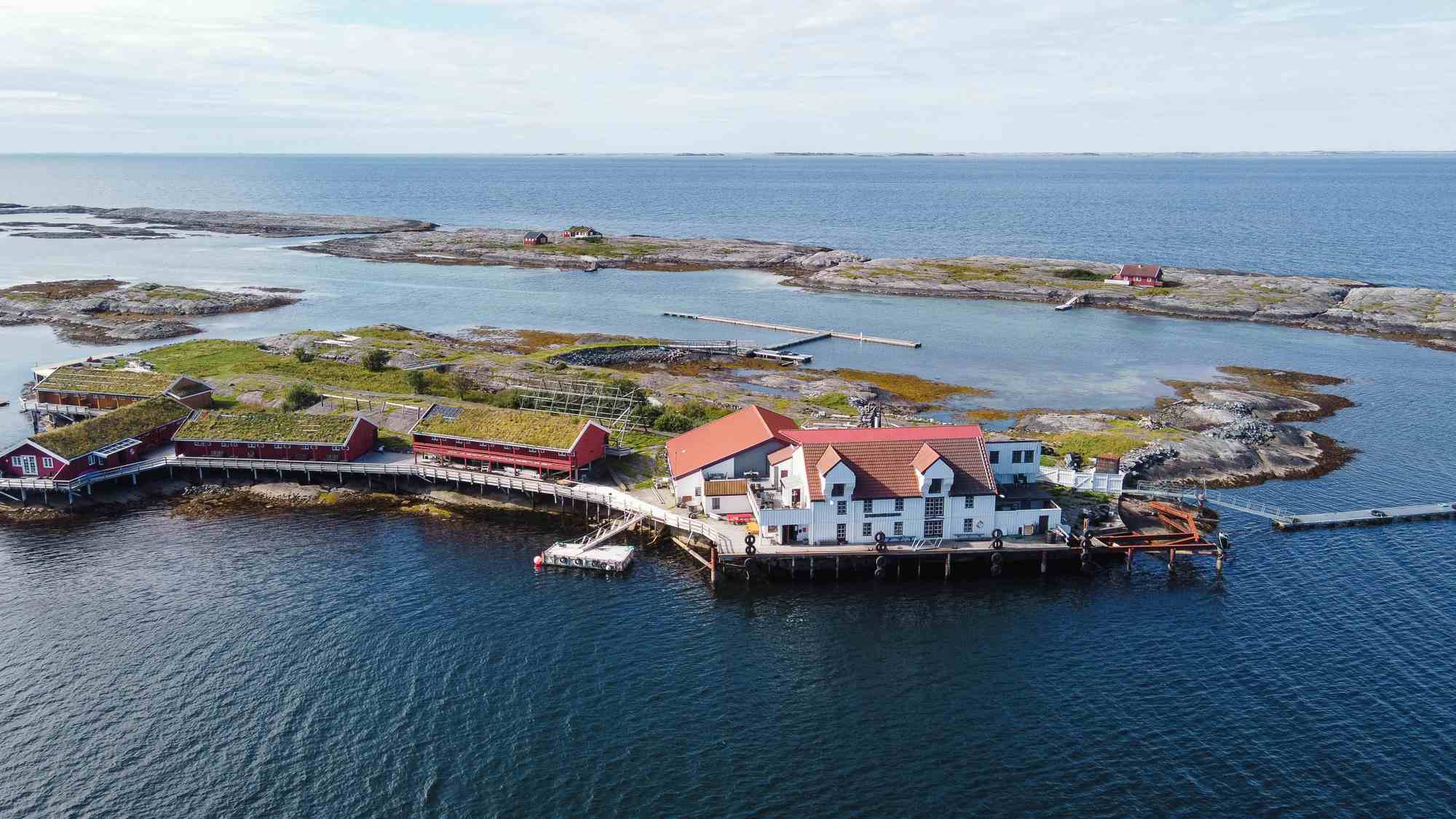 Øya Ringholmen i all sin prakt