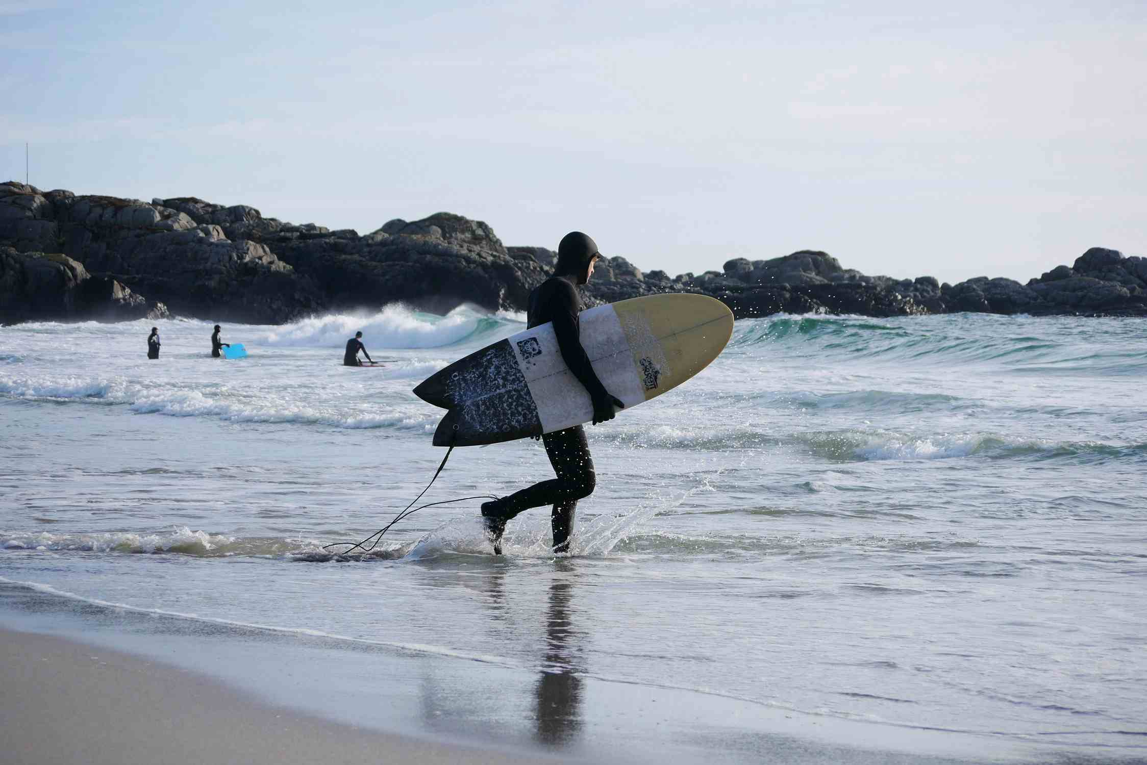 Surfing Sandvesanden