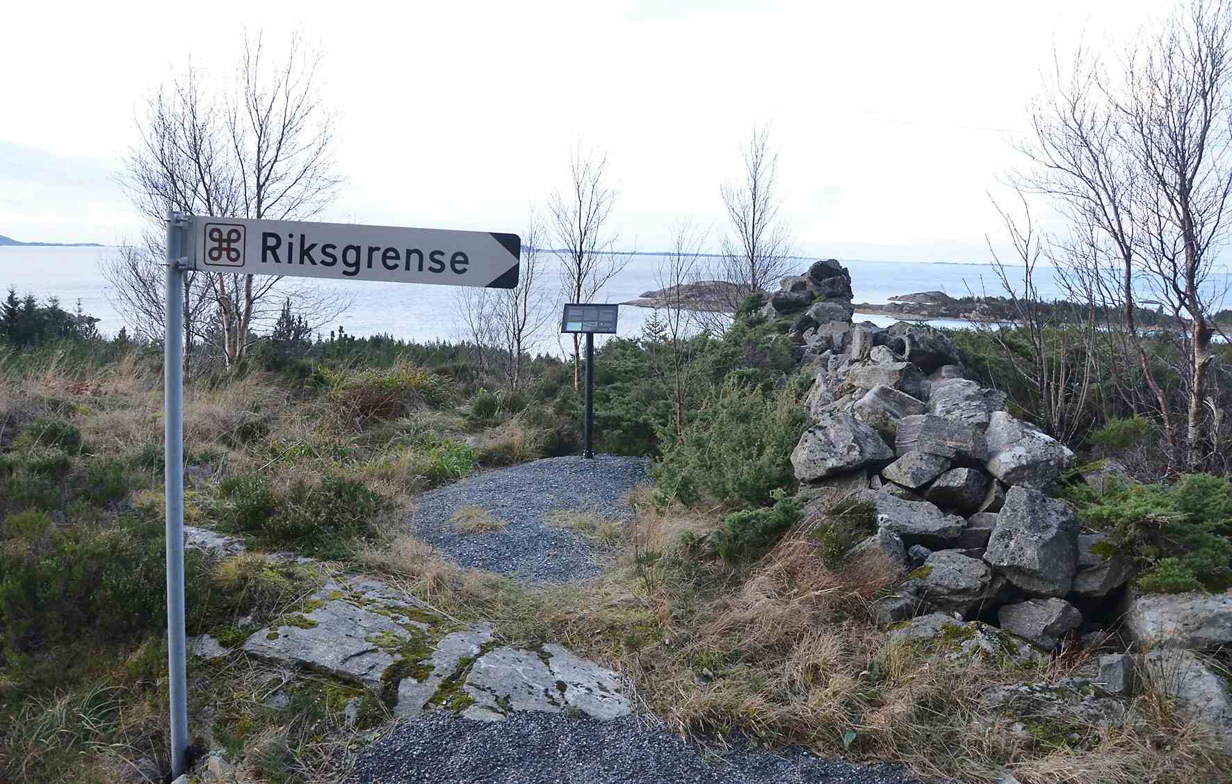 Riksgrensen på Midøya