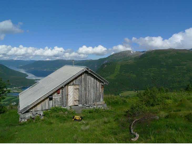 View from Goksøra in Molde