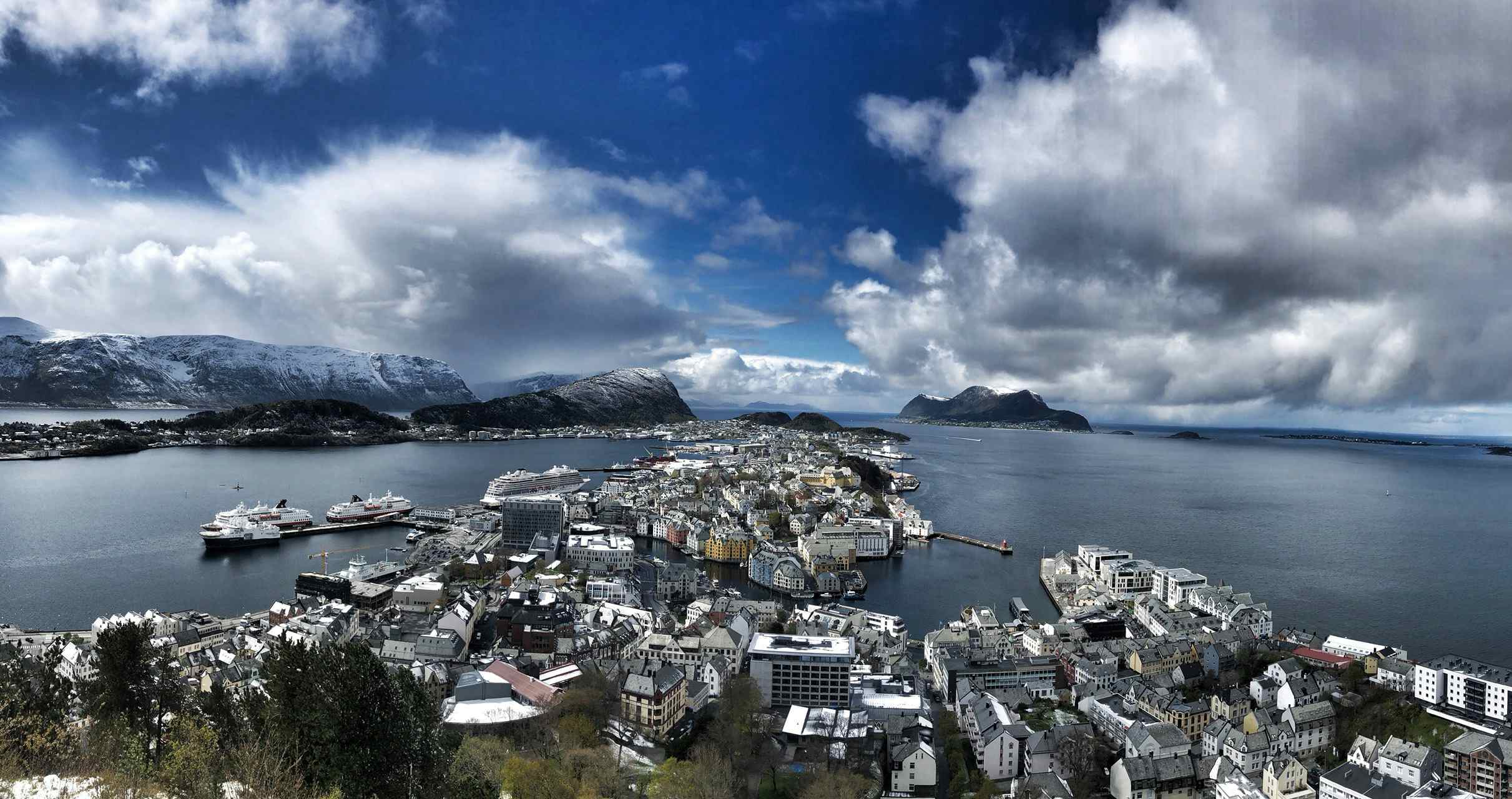 Utsikt fra Fjellstua
