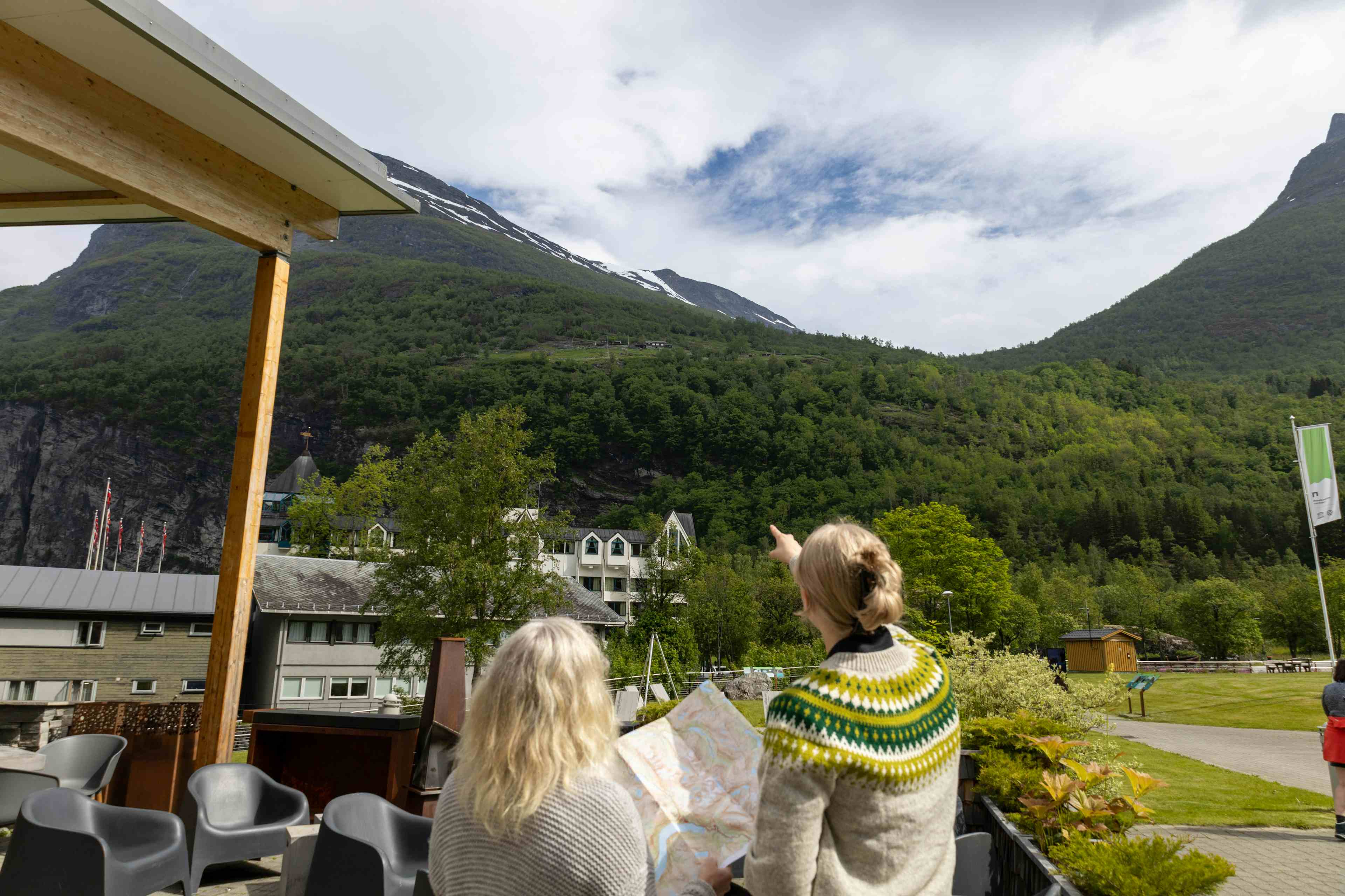 Turistinformasjon hos Norsk Fjordsenter