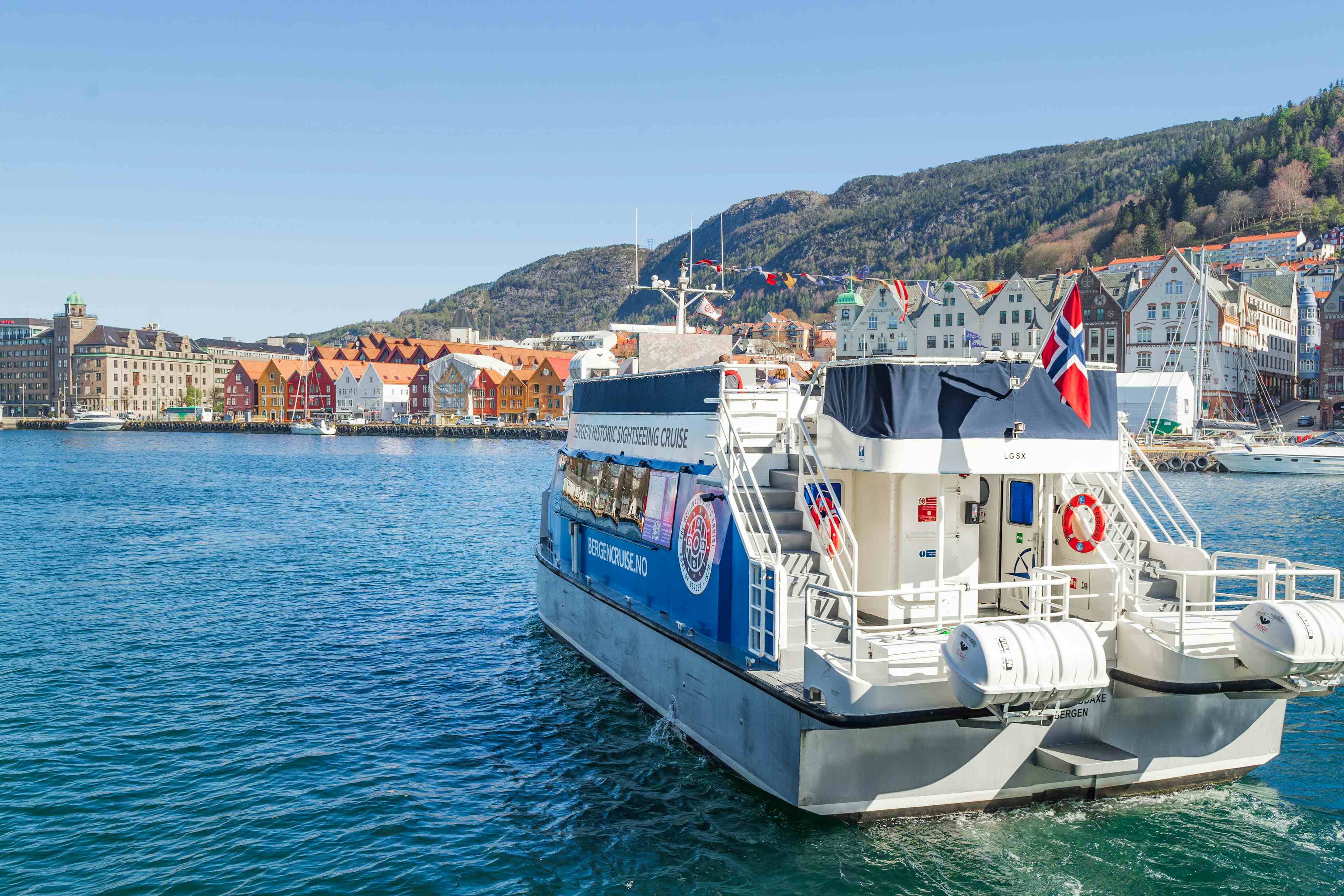 Bergen historiske sightseeing cruise
