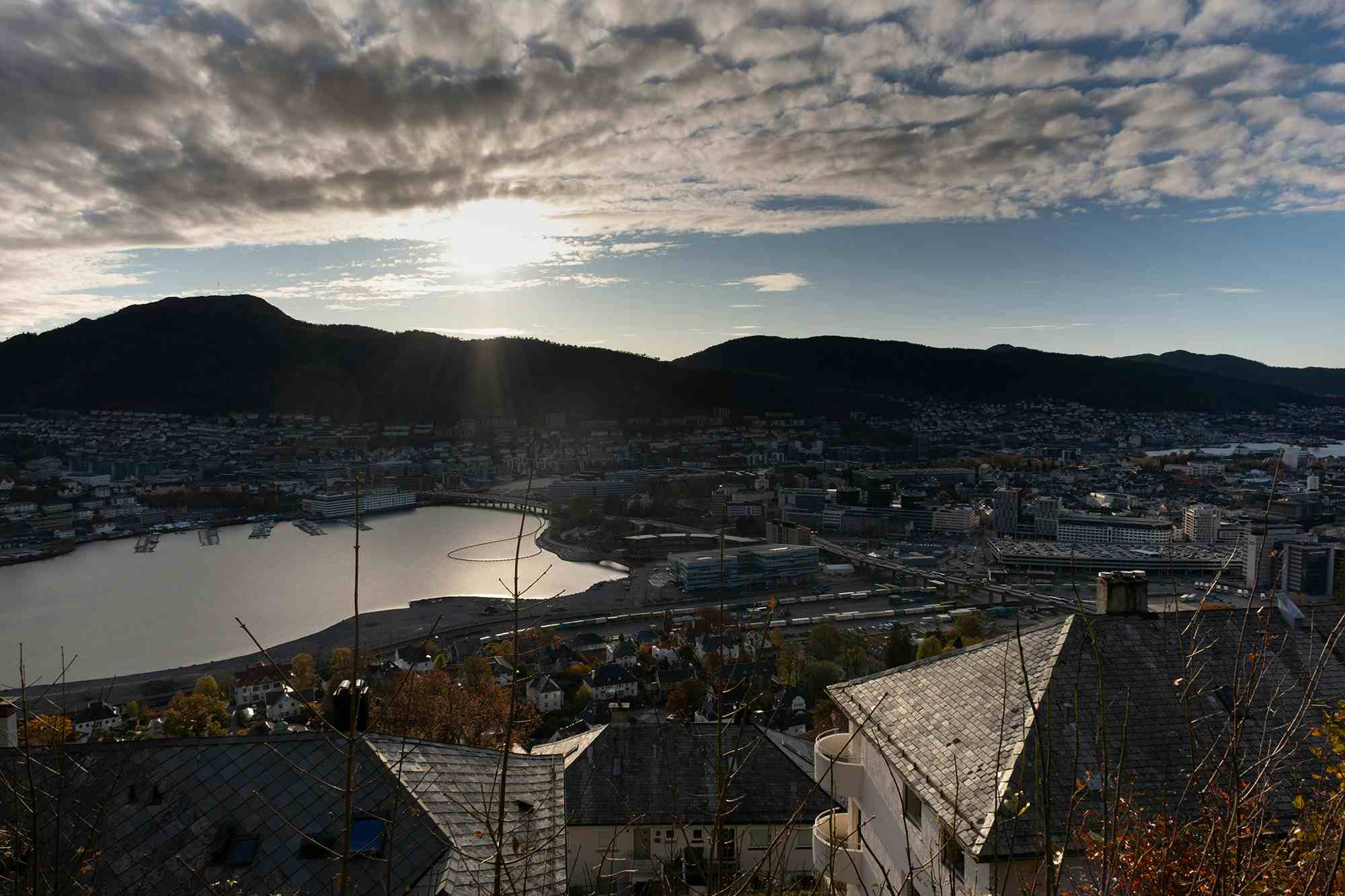 Utsikt over Vågen til Bryggen