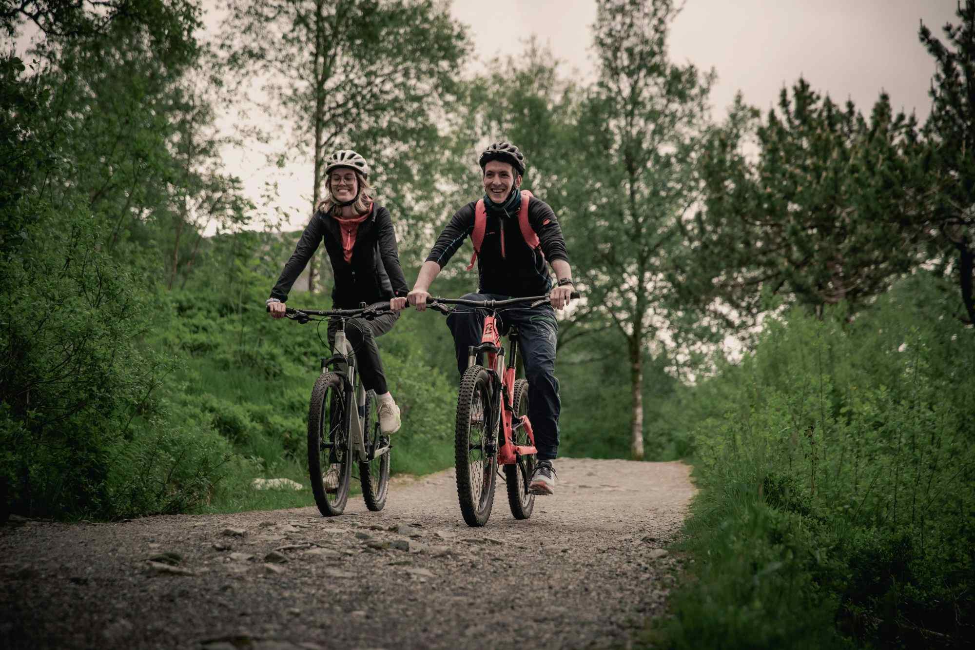 Leie av mountain bike på Fløyen