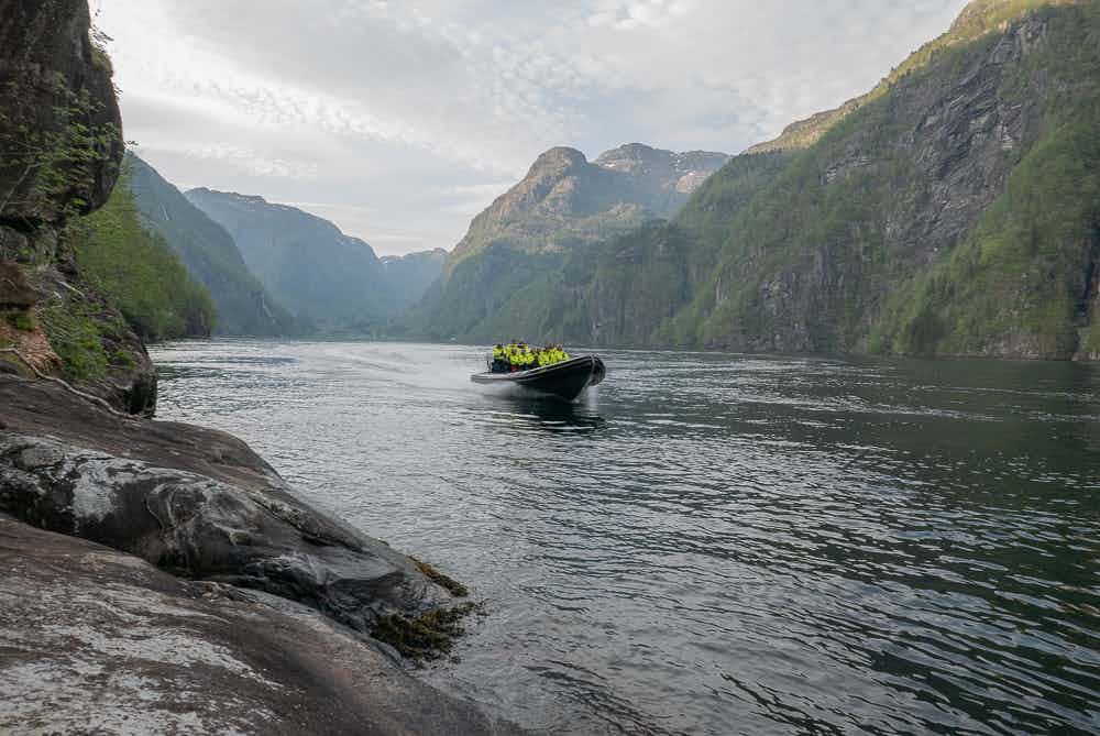 Fjordcruise med rib båt