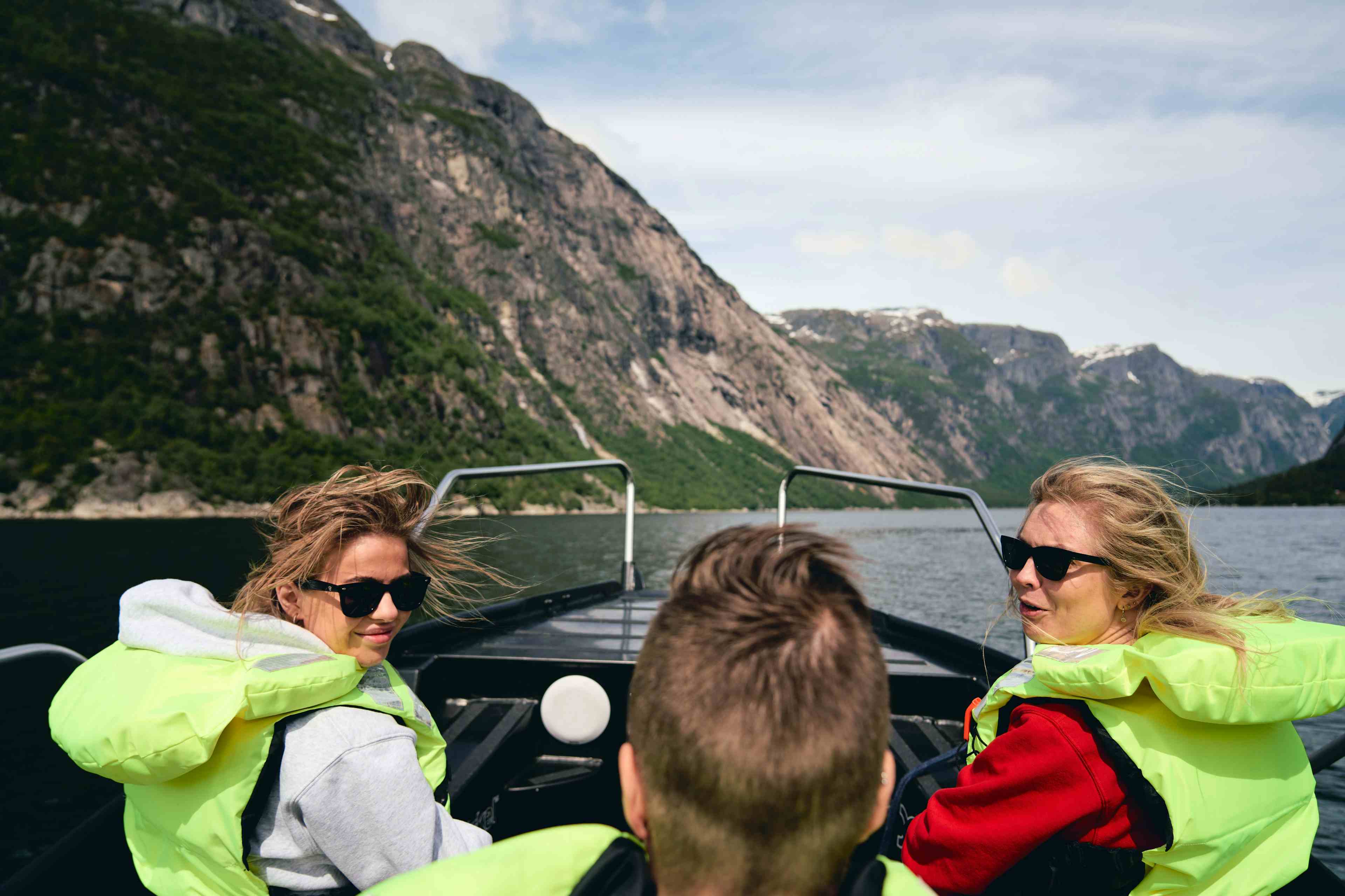 RIB båt tur med Hardanger Fjordsafari