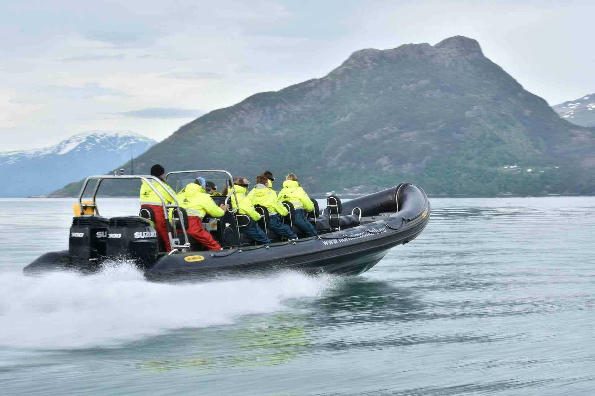 Fjordcruise med rib båt